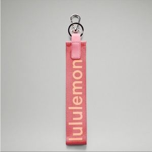 Lululemon Never Lost keychain